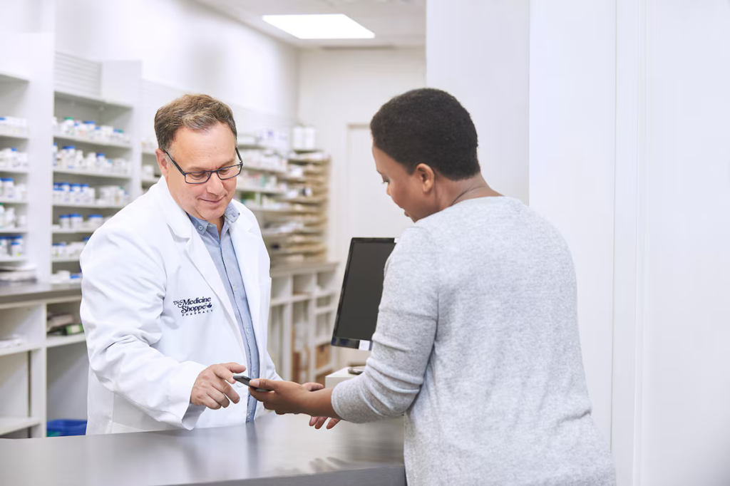 Pharmacist with Patient